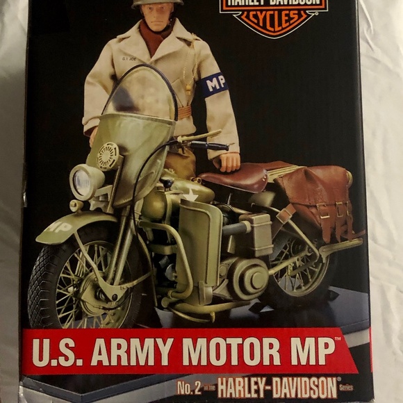 G.I. Joe Harley-Davidson Motor MP Hasbro Vintage, Collectible - NIB SALE - Picture 4 of 8